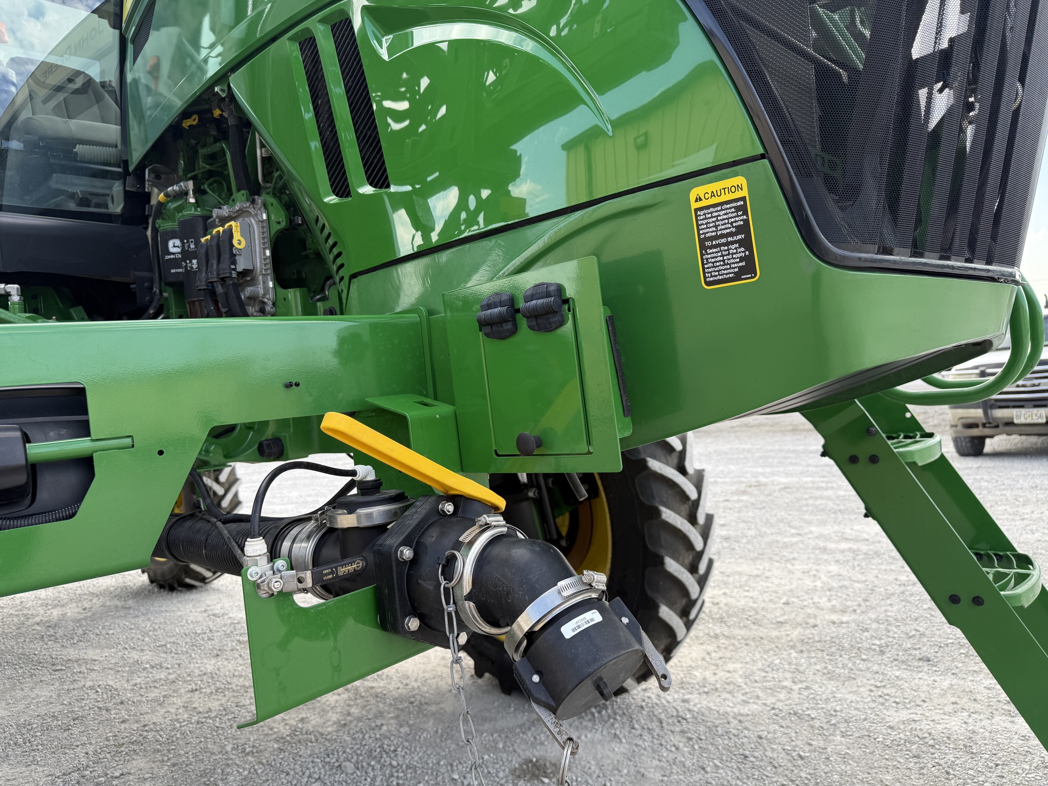  2025 John Deere 412R at Heritage Tractor in Nevada, MO