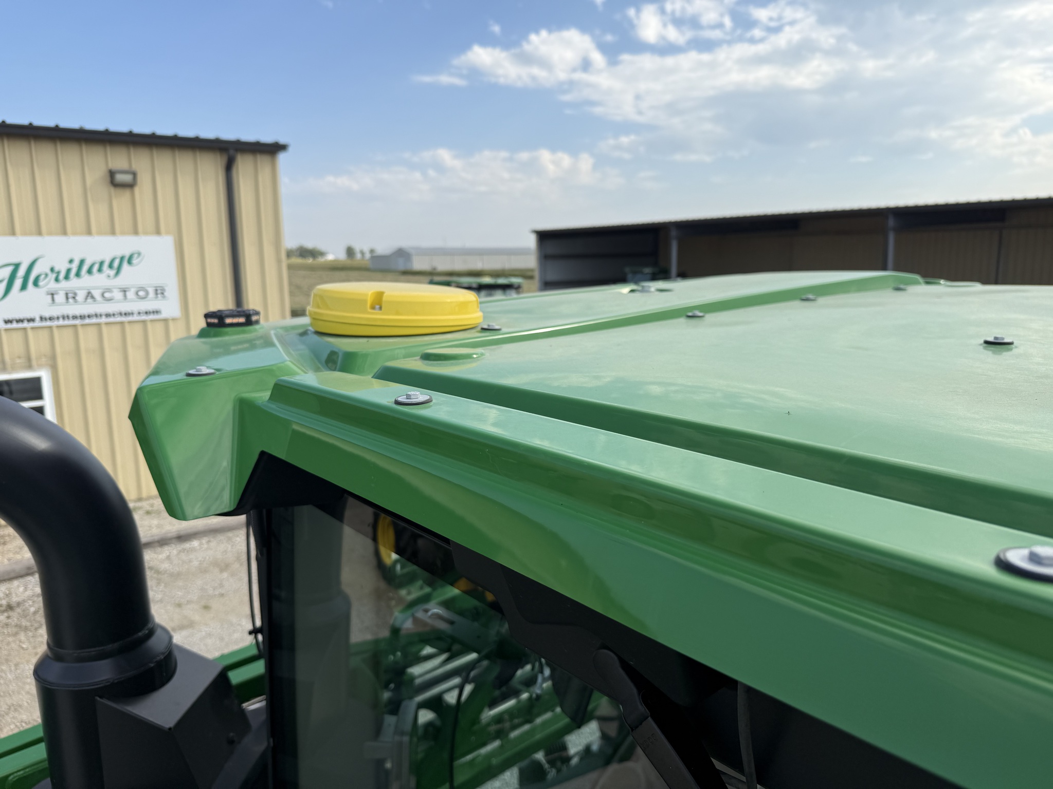  2025 John Deere 412R at Heritage Tractor in Nevada, MO