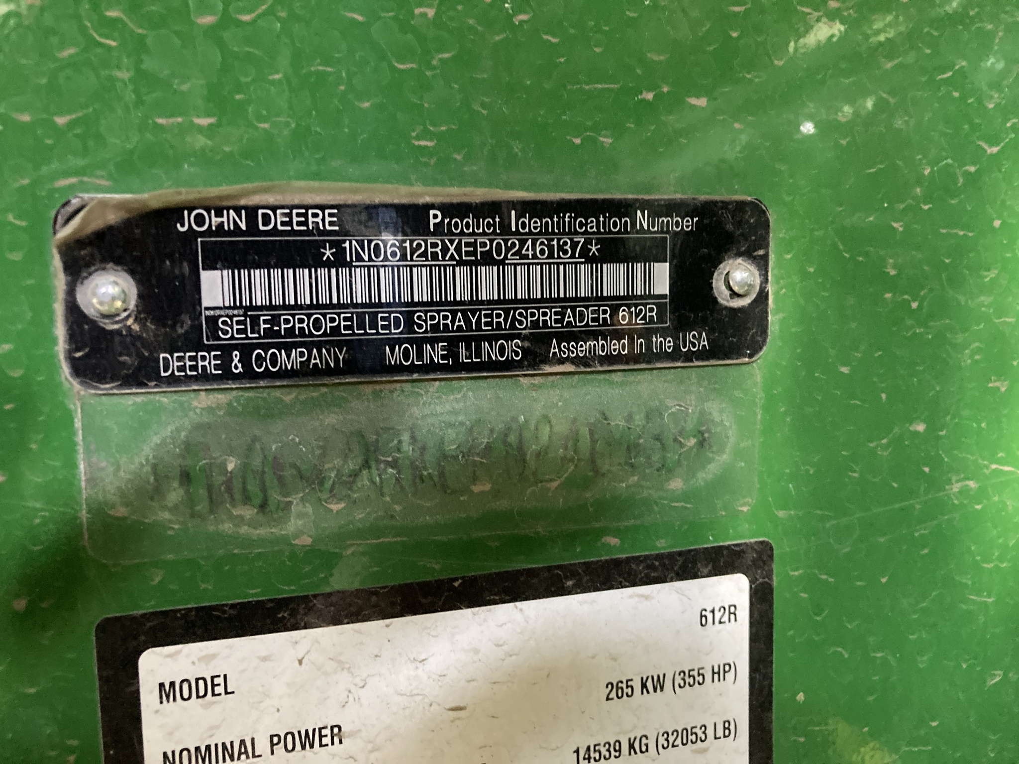  2024 John Deere 612R at Heritage Tractor in Mendota, IL
