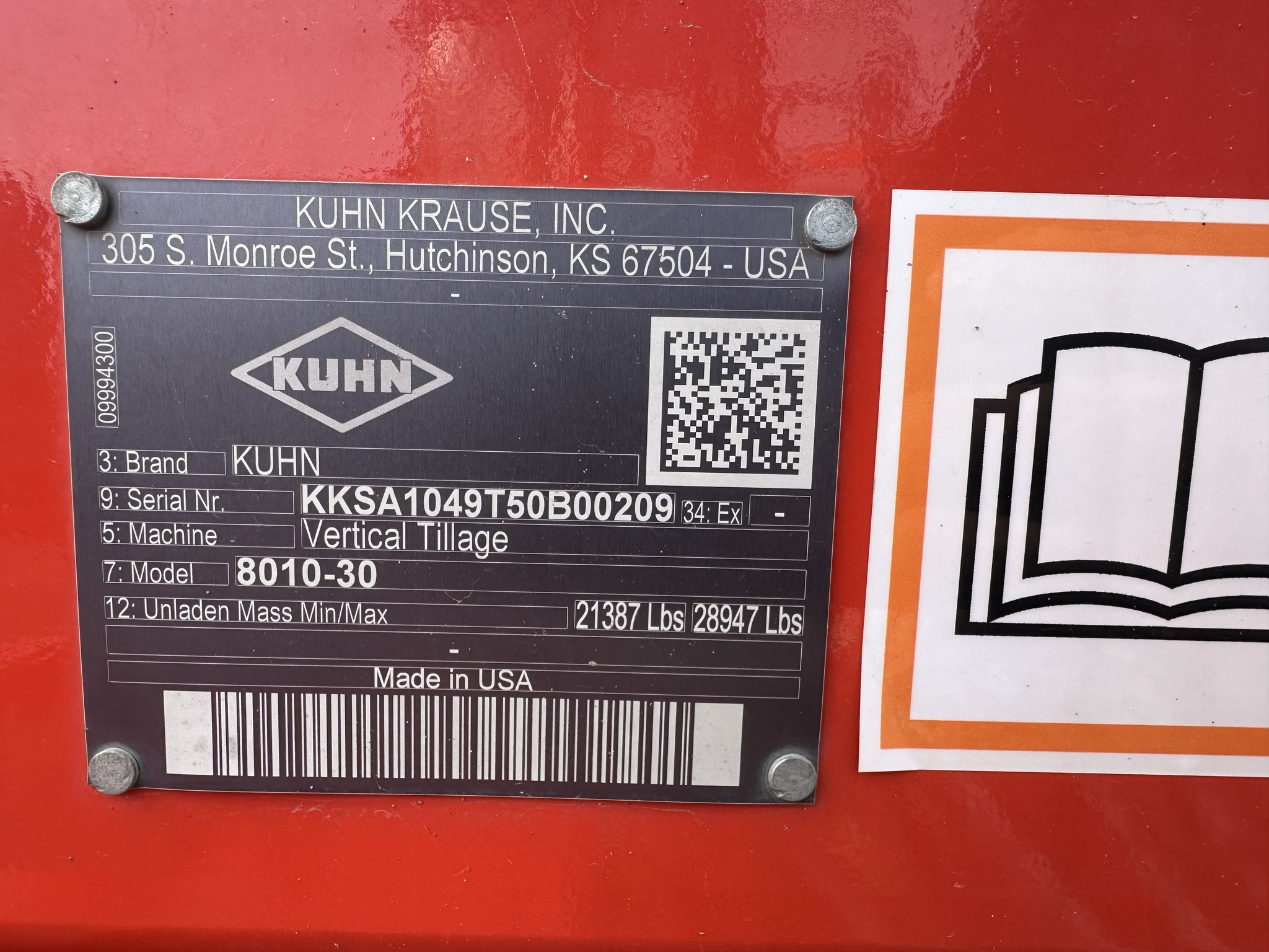 2021 Kuhn 8010-30XT Image 15