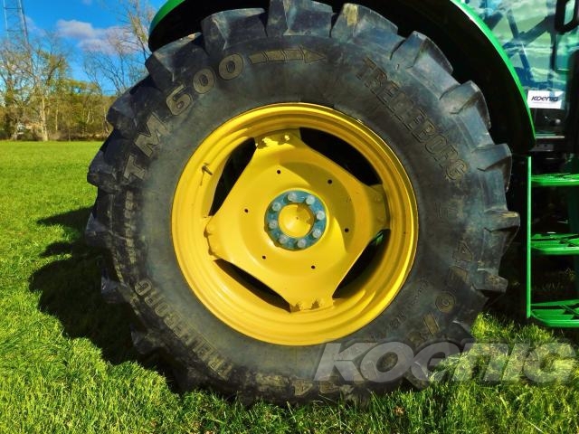 Used 2022 John Deere 6120E Utility Tractors at Koenig Equipment in Richmond, IN - PhotoXL12