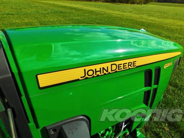 Used 2022 John Deere 6120E Utility Tractors at Koenig Equipment in Richmond, IN - PhotoXL4