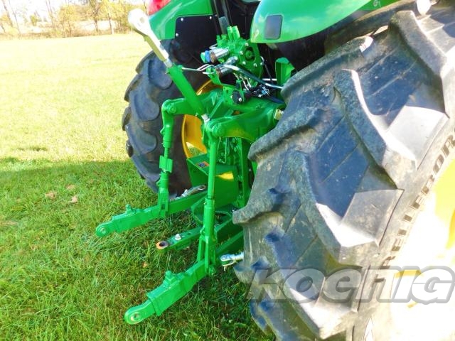 Used 2022 John Deere 6120E Utility Tractors at Koenig Equipment in Richmond, IN - PhotoXL14