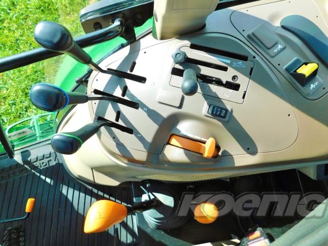 Used 2022 John Deere 6120E Utility Tractors at Koenig Equipment in Richmond, IN - PhotoXL11