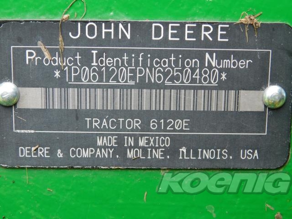 Used 2022 John Deere 6120E Utility Tractors at Koenig Equipment in Richmond, IN - Photo20