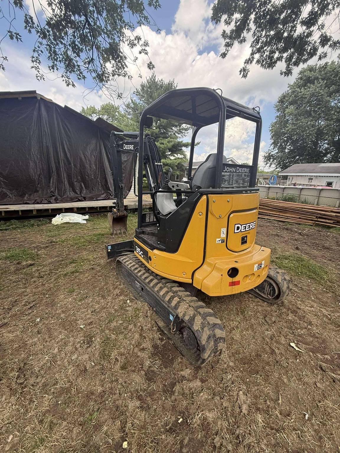 2019 John Deere 35G Image 3