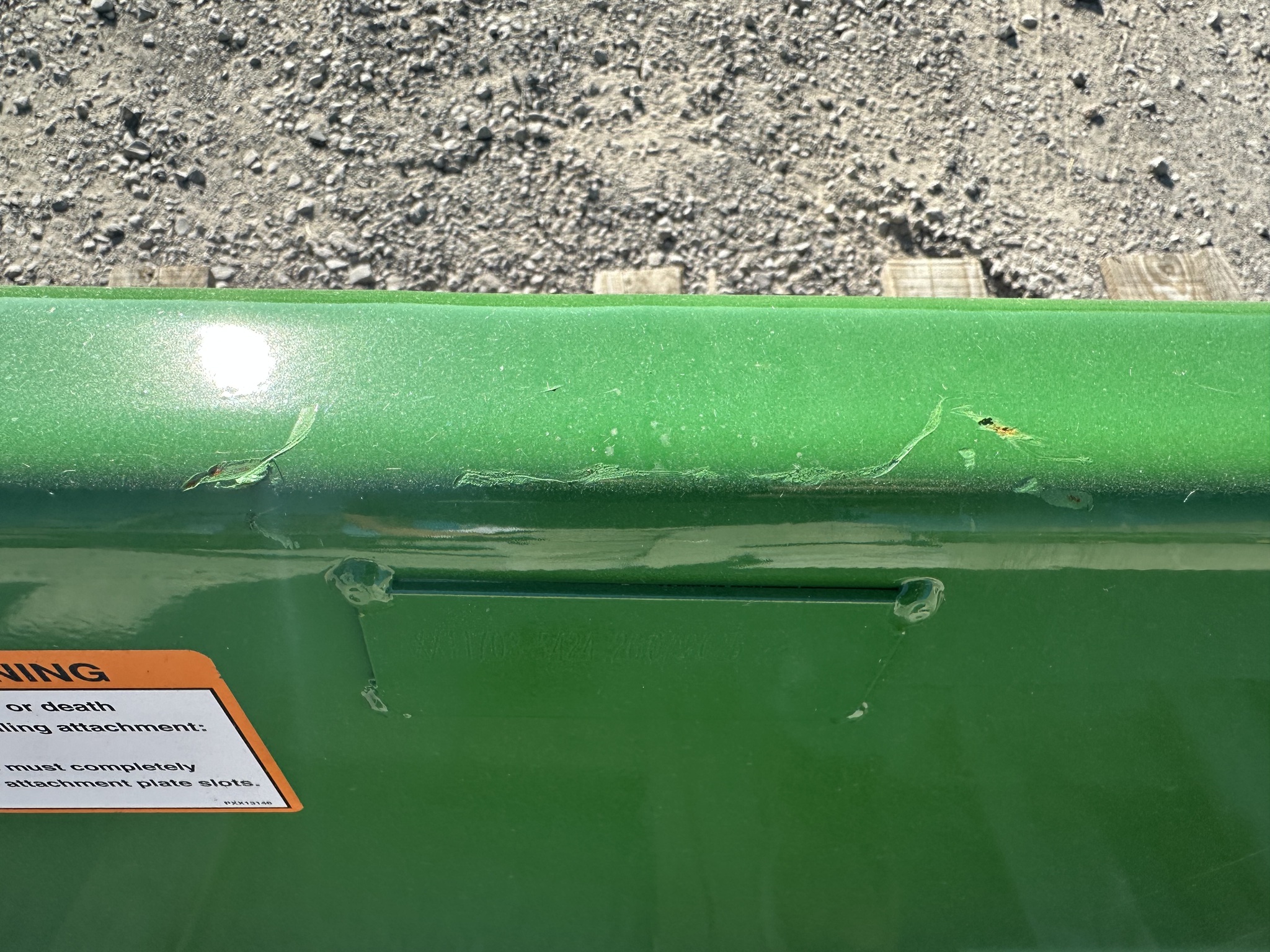 2025 John Deere BXX10379 73” HD SSL Bucket w/Bucket Loops Image 8