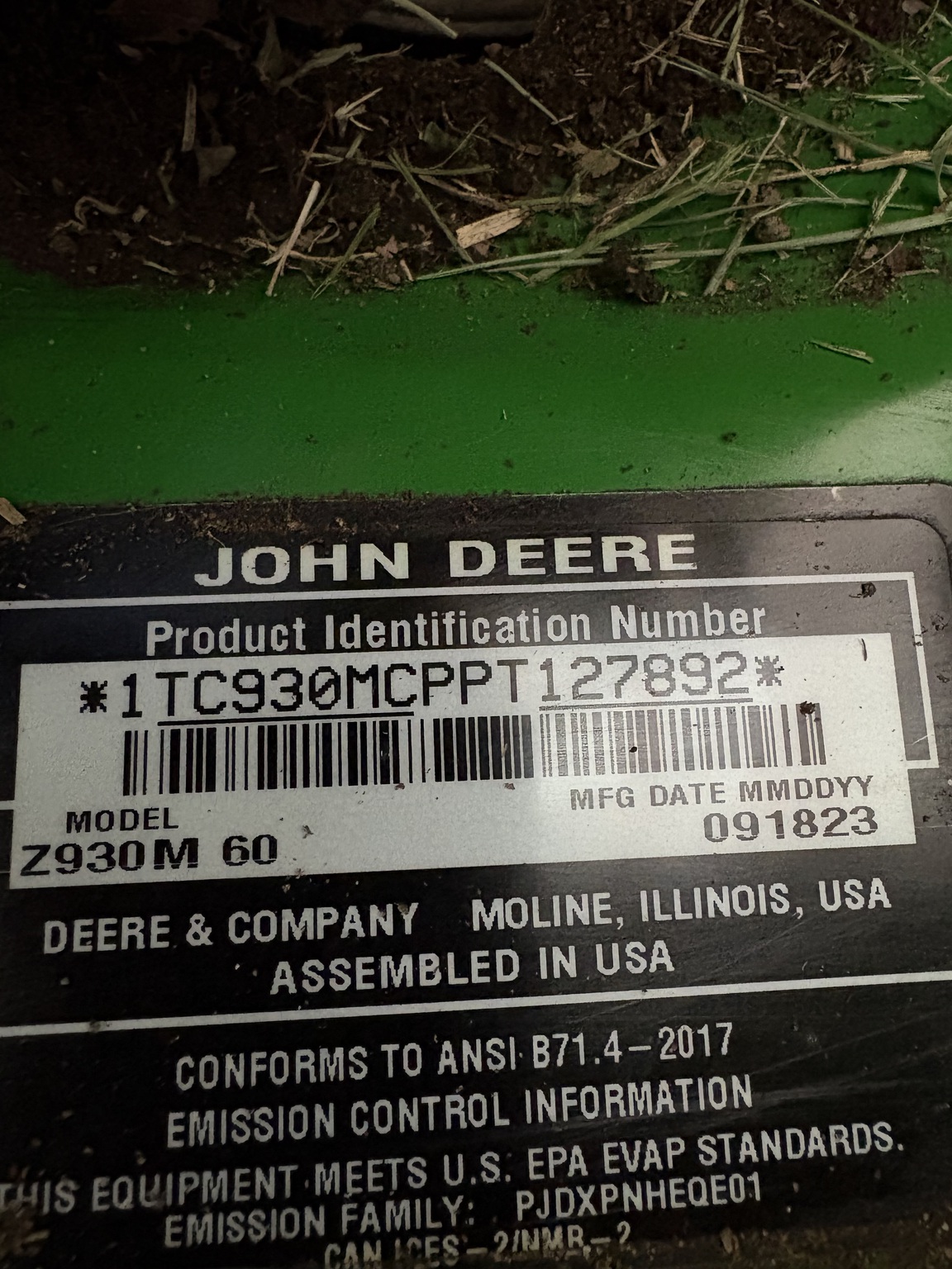  2023 John Deere Z930M at Heritage Tractor in Rogersville, MO