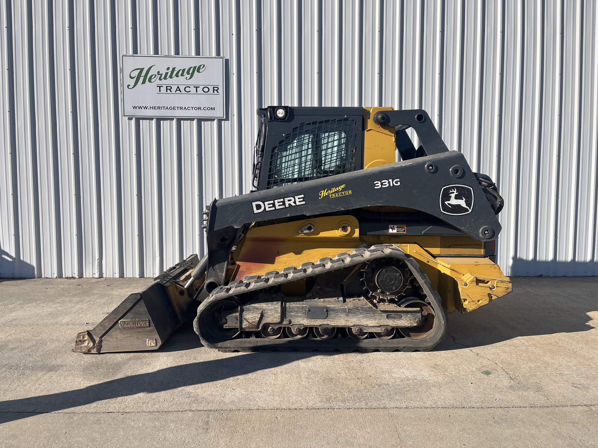  2023 John Deere 331G at Heritage Tractor in West Plains, MO