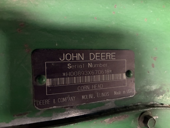 1997 John Deere 893 (2nd thumbnail)