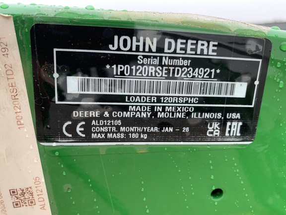 Photo of 2026 John Deere 120R