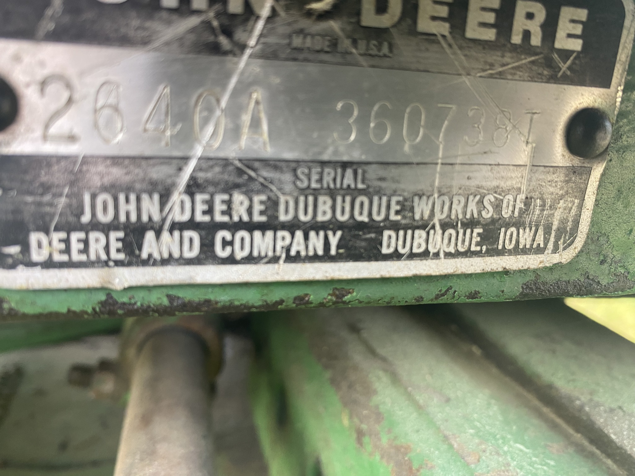  1981 John Deere 2640 at Heritage Tractor in Harrison, AR