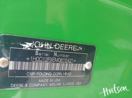 Photo of 2021 John Deere C12F