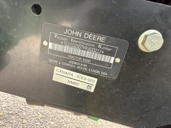 2019 John Deere 1025R - Photo22