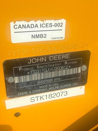 2020 John Deere 317G-12