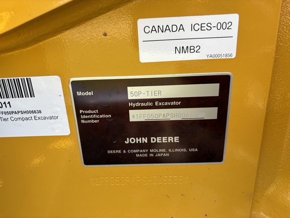 2026 John Deere 50 P