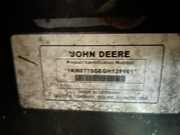 Photo of 2017 John Deere 770