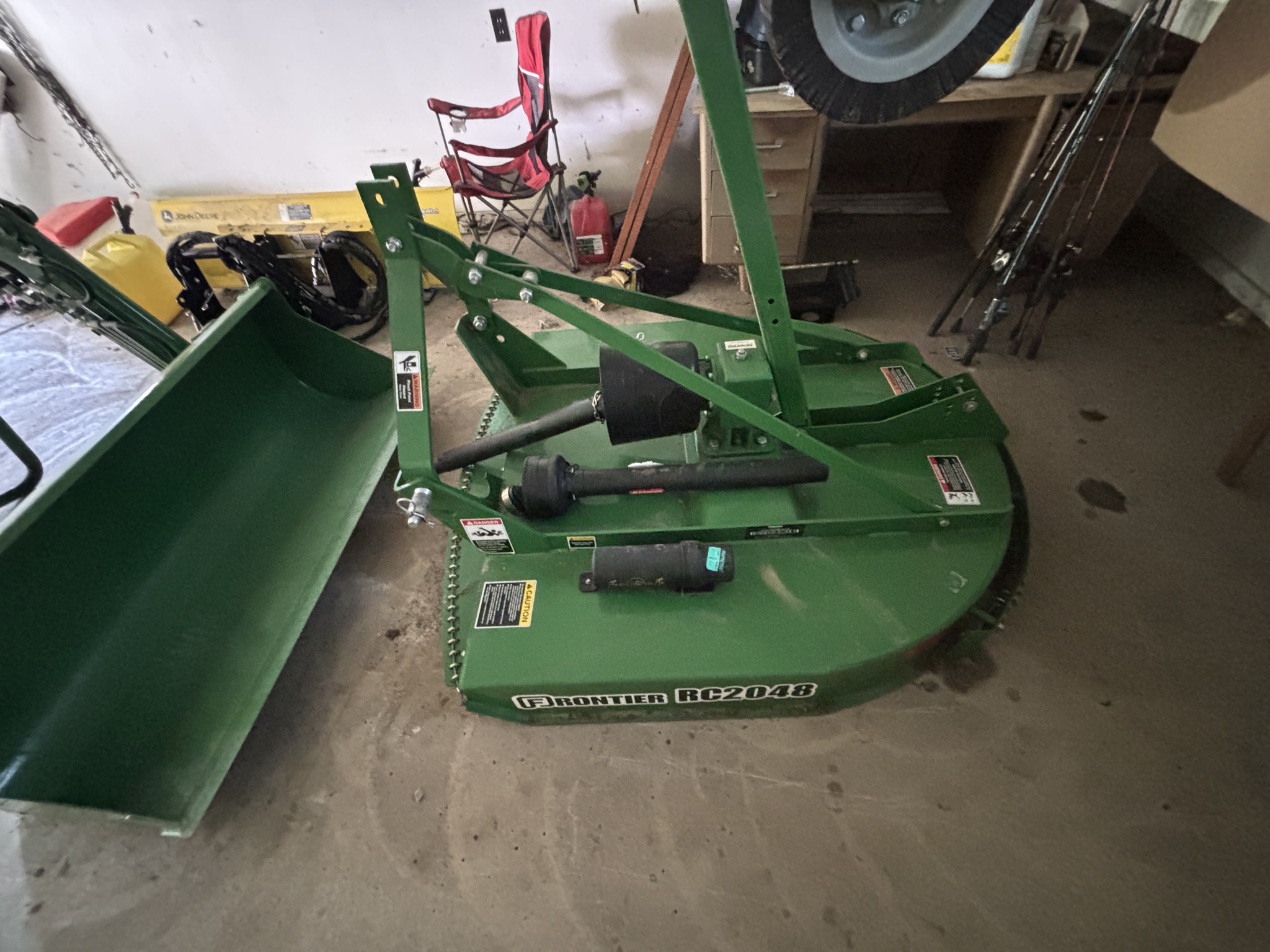 Used 2022 John Deere RC2048 Light Duty Rotary Cutters at Koenig Equipment in Richmond, IN - PhotoXL0