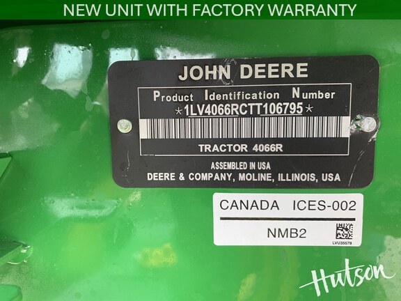 Photo of 2026 John Deere 4066R