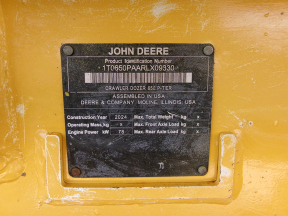2024 John Deere 650 P