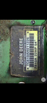 2008 John Deere Z810A