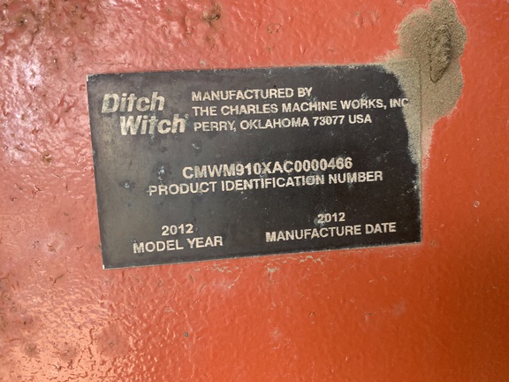 2012 Ditch Witch RT95