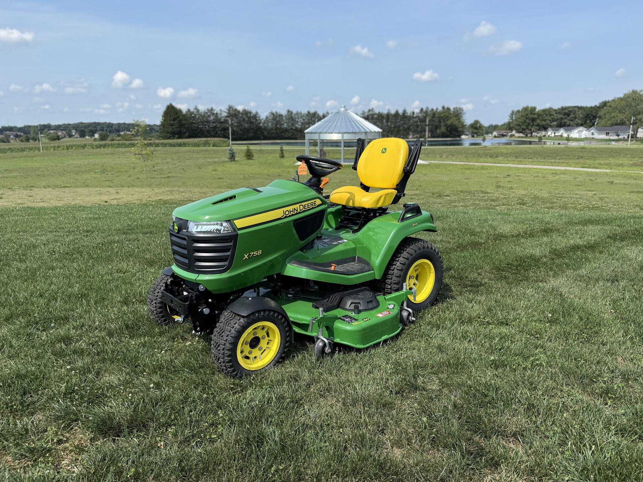 2024 John Deere X758 Image 1