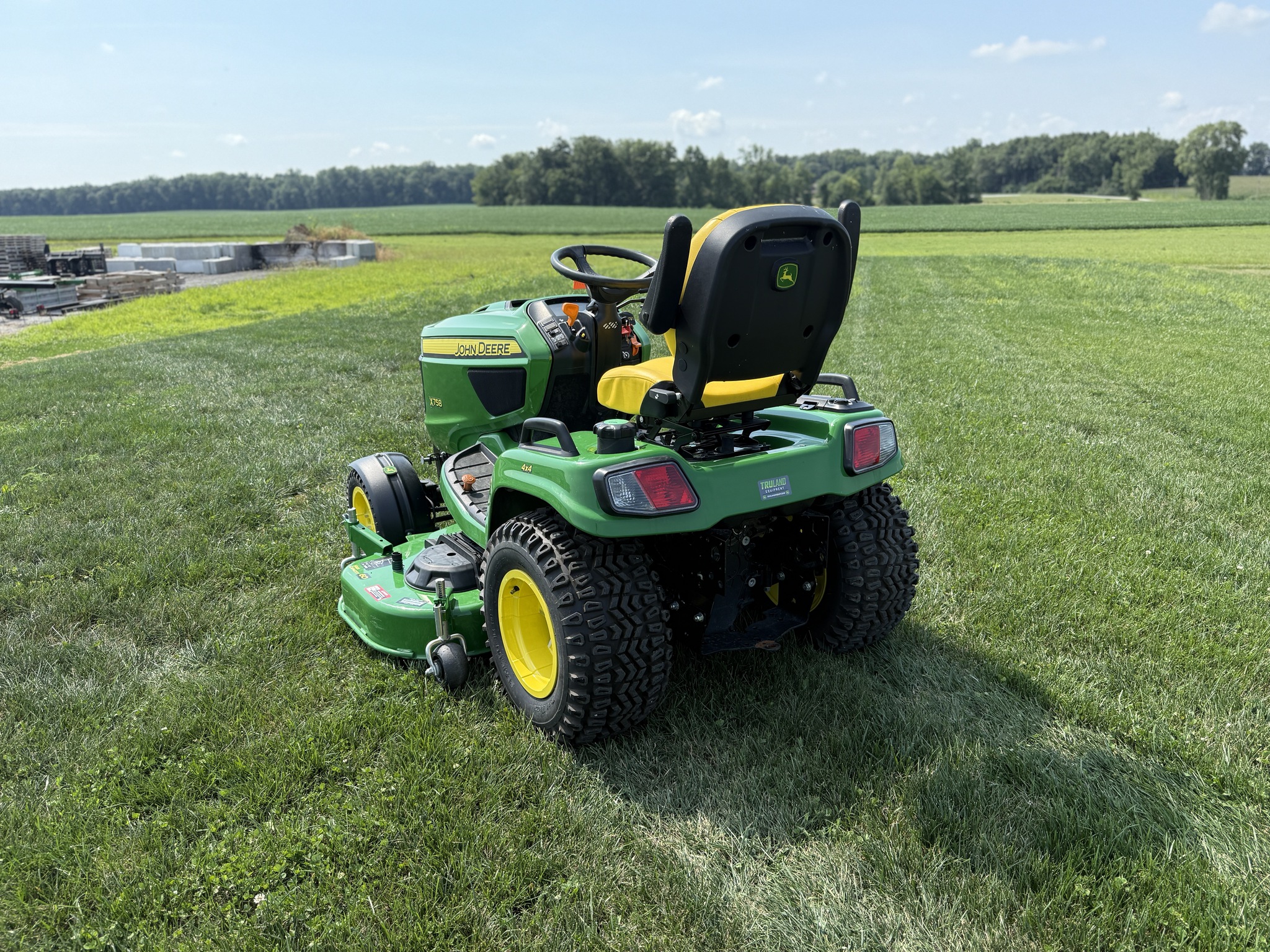2024 John Deere X758 Image 5
