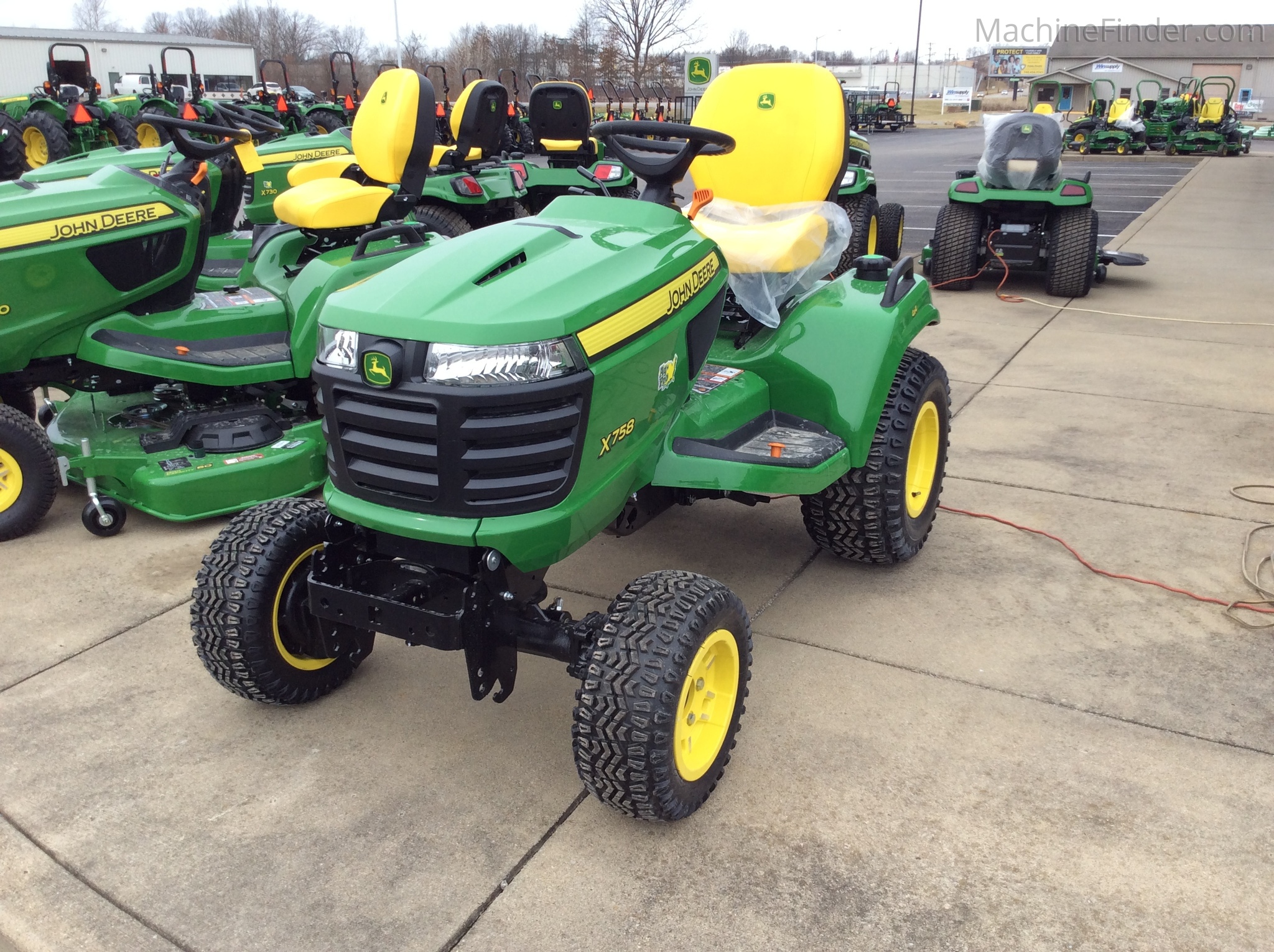 2025 John Deere X758 | Lawn & Garden Tractors | MachineFinder
