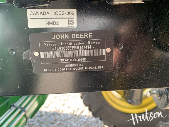 Photo of 2024 John Deere 3038E