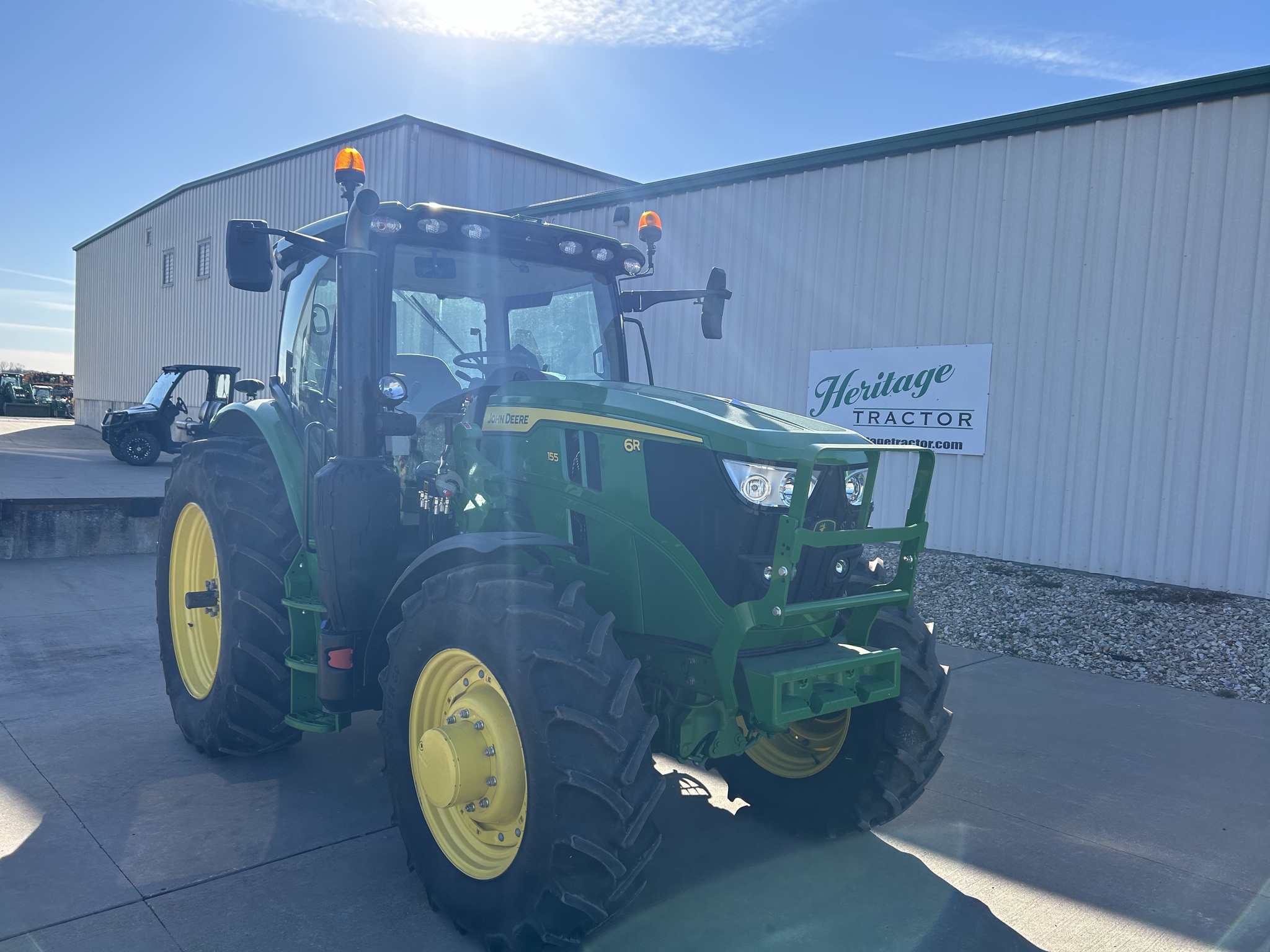  2025 John Deere 6R 155 at Heritage Tractor in Topeka, KS