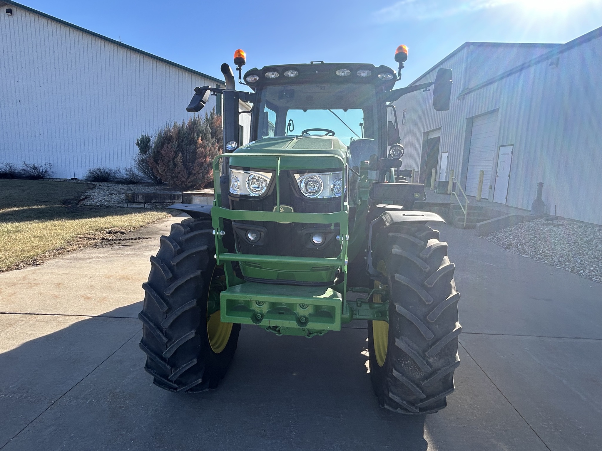  2025 John Deere 6R 155 at Heritage Tractor in Topeka, KS