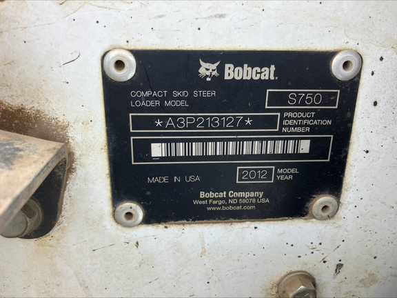 2012 Bobcat S750 - Photo10
