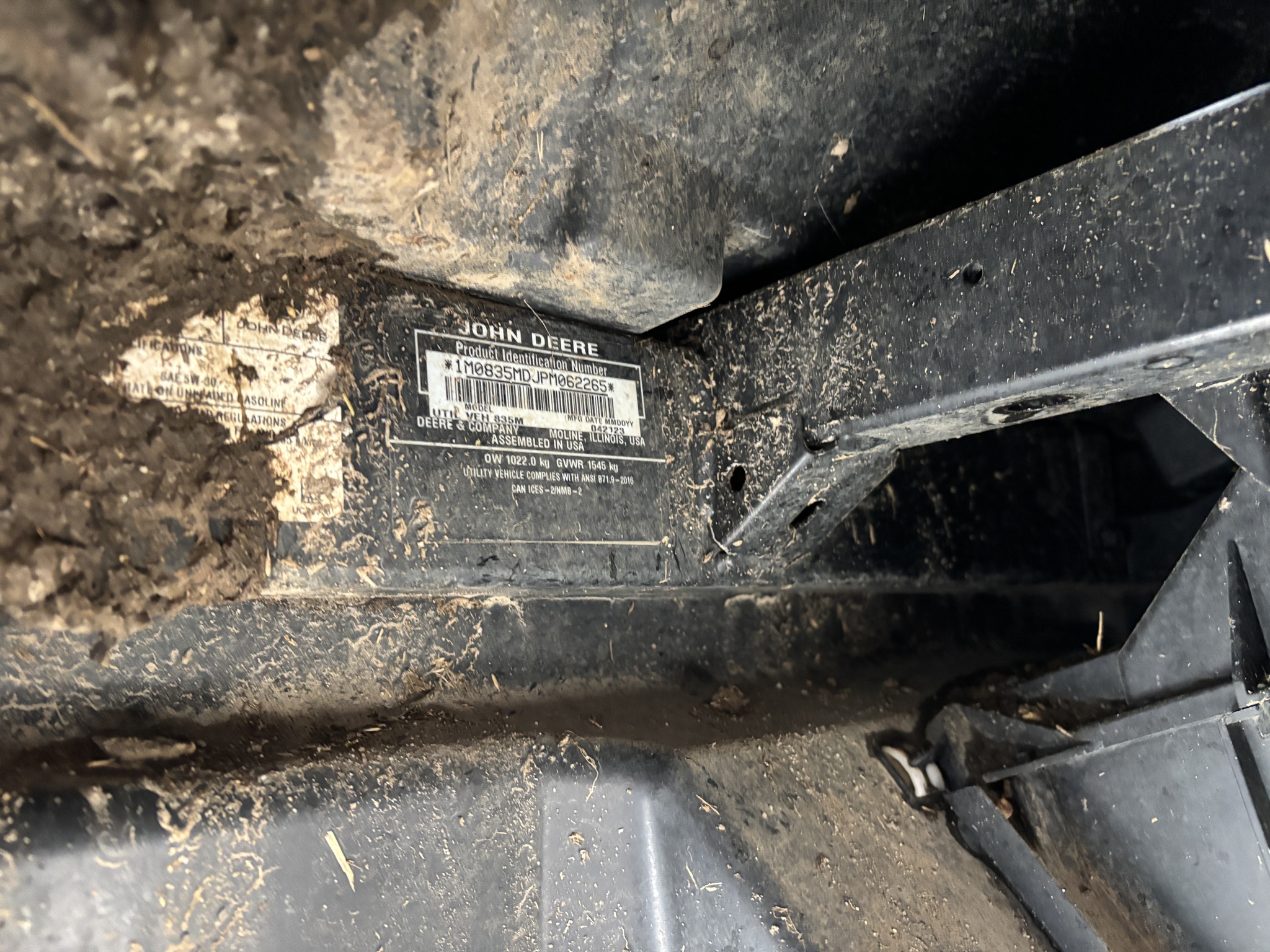 Used 2023 John Deere XUV 835M ATVs & Gators at Koenig Equipment in Lebanon, OH - PhotoXL14