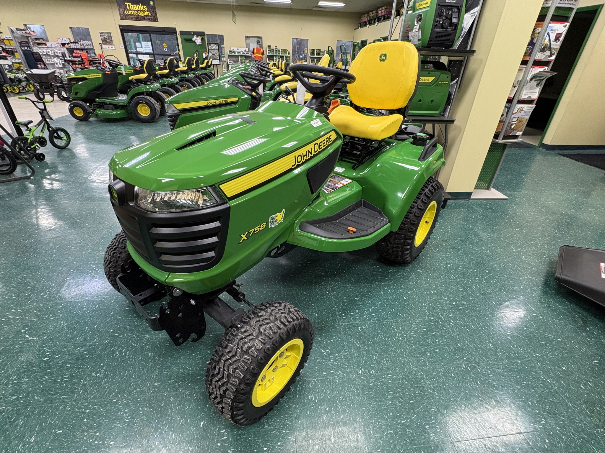 2025 John Deere X758 Image 8