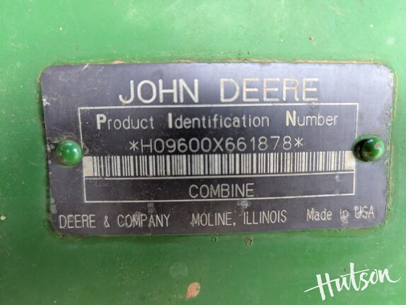 Photo of 1995 John Deere 9600