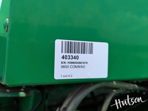 Photo of 1995 John Deere 9600