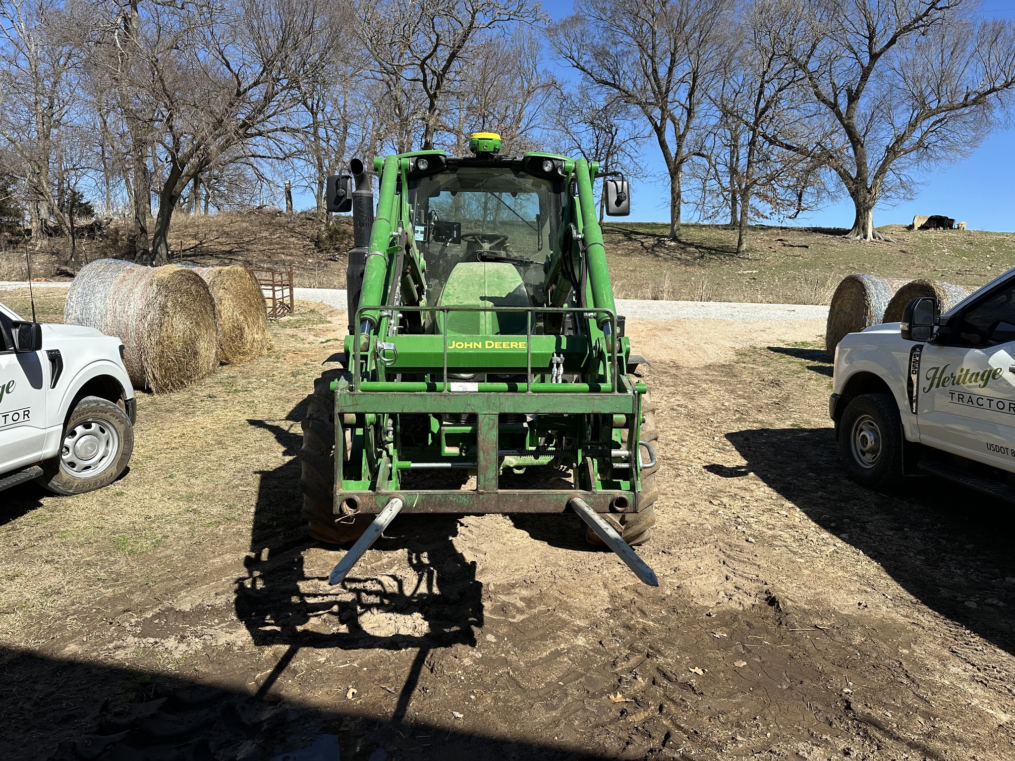  2020 John Deere 6110M at Heritage Tractor in Joplin, MO