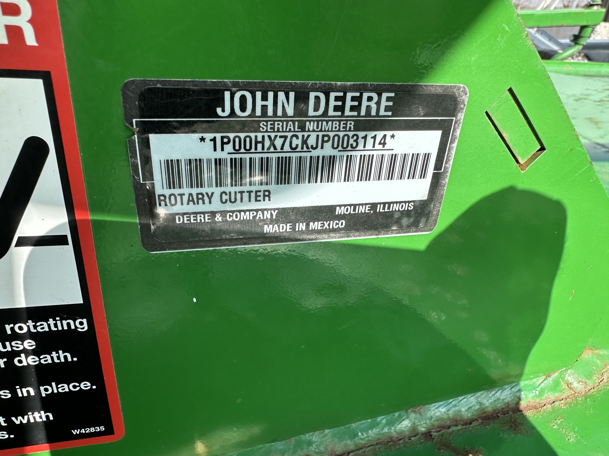 2018 John Deere HX7 Image 9