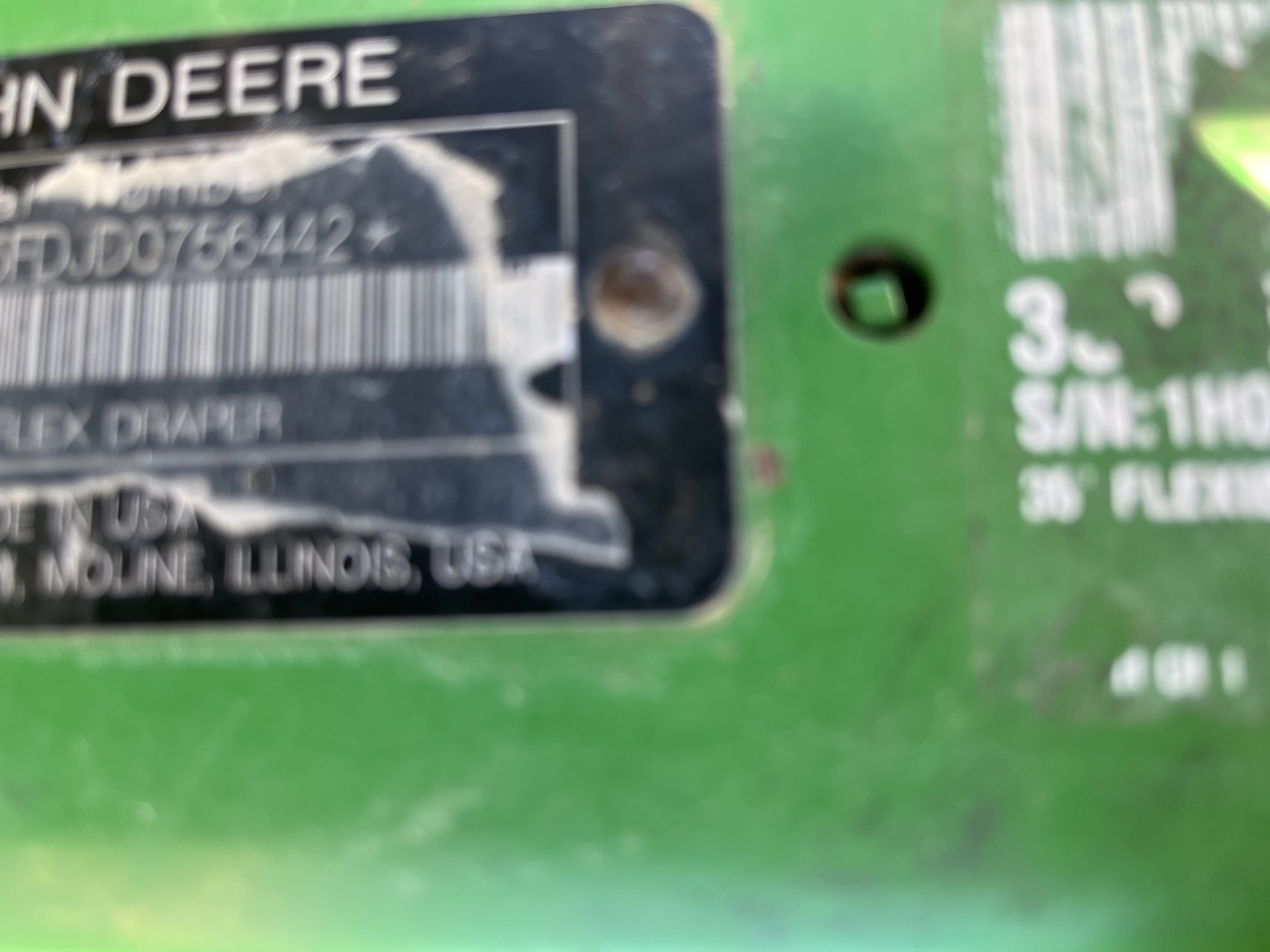  2013 John Deere 635FD at Heritage Tractor in Clinton, MO