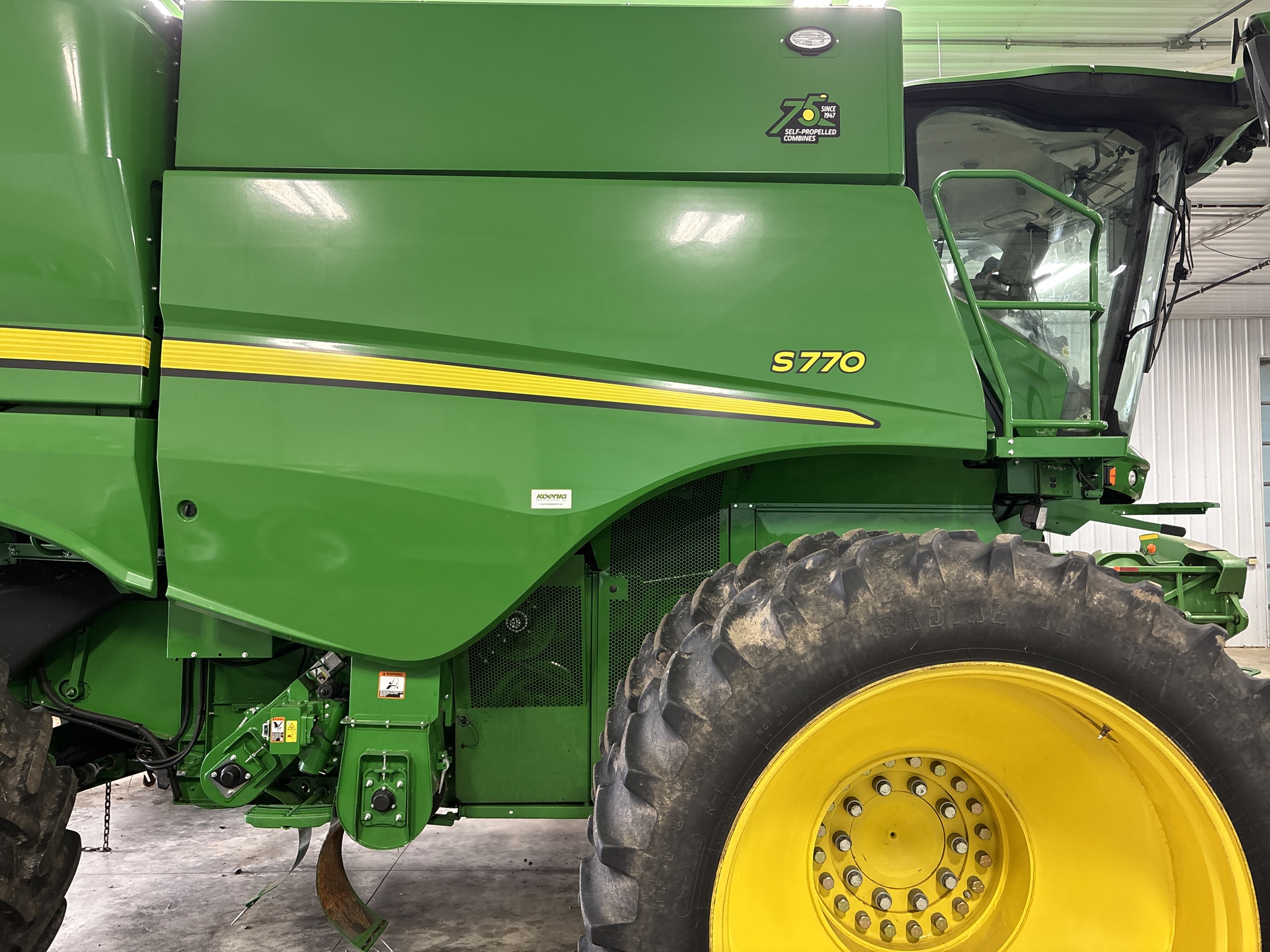 Used 2022 John Deere S770 Combines at Koenig Equipment in Greenville, OH - PhotoXL35