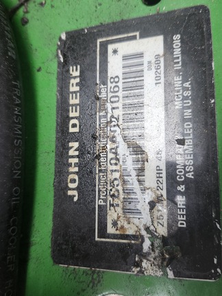 2000 John Deere Z510A