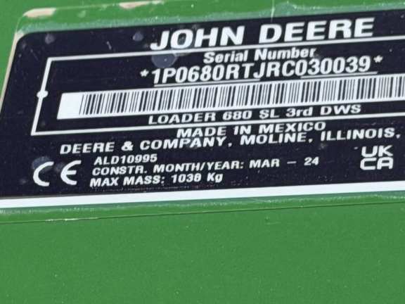 2024 John Deere 680R - Photo11