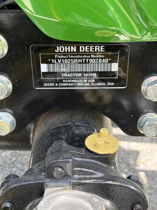 2026 John Deere 1025R