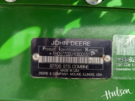 Photo of 2018 John Deere S770
