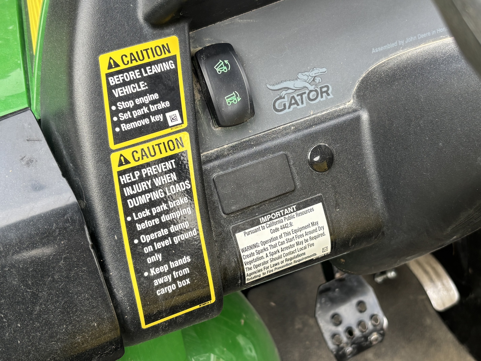 Used 2014 John Deere XUV 625I GREEN ATVs & Gators at Koenig Equipment in Botkins, OH - PhotoXL14
