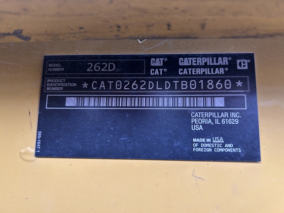 2016 Caterpillar 262D