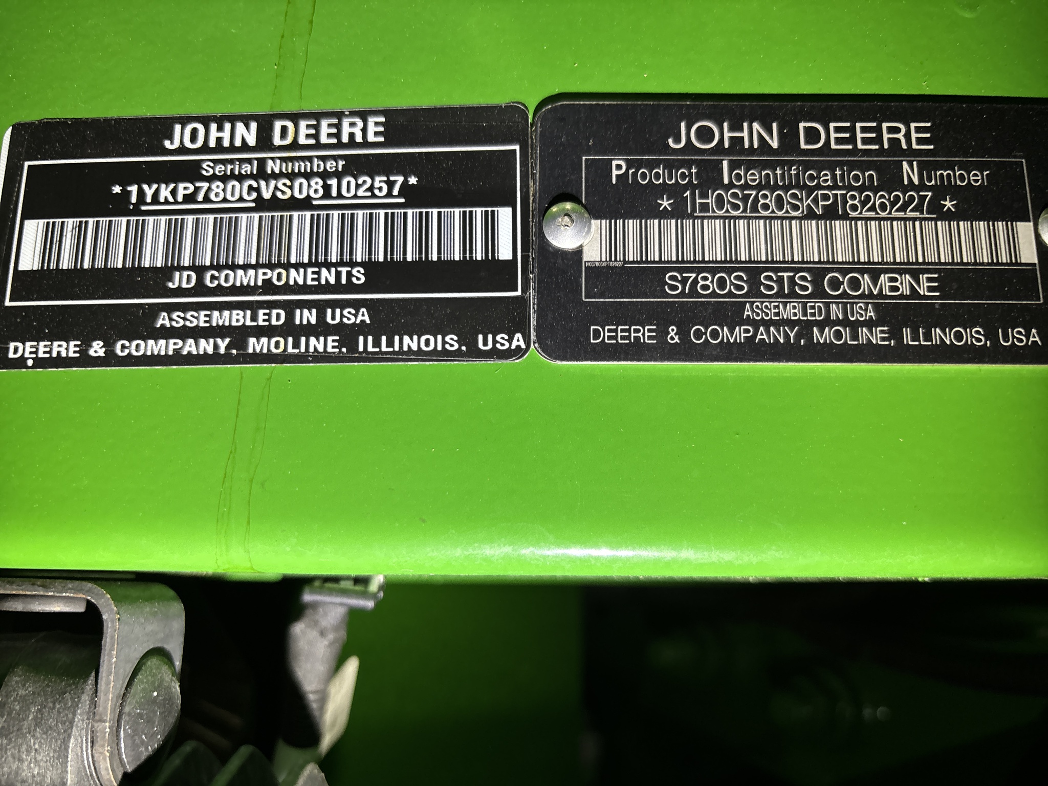 Used 2023 John Deere S780 Combines at Koenig Equipment in Anna, OH - PhotoXL17