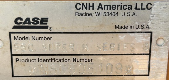 2008 Case 580SM