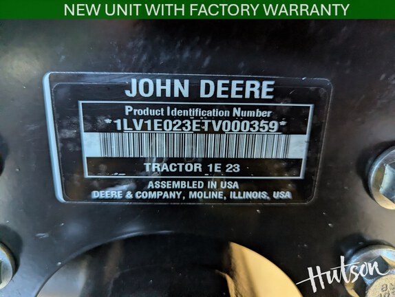 Photo of 2027 John Deere 1E 23